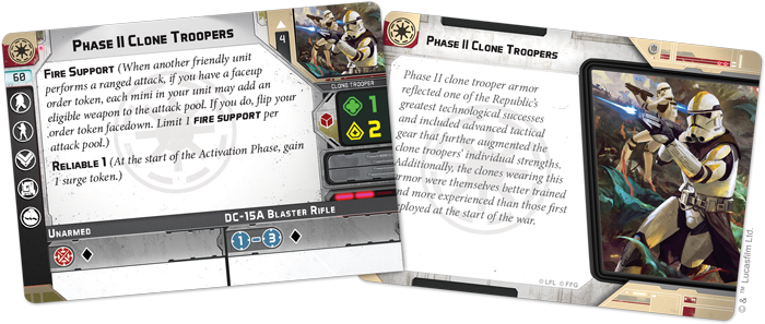 Star Wars : Legion - Phase II Clone Troopers Unit Expansion